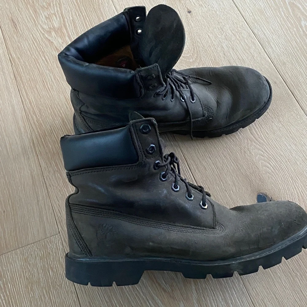 Timberland Black Leather Men's Boots - Picture 4 of 10